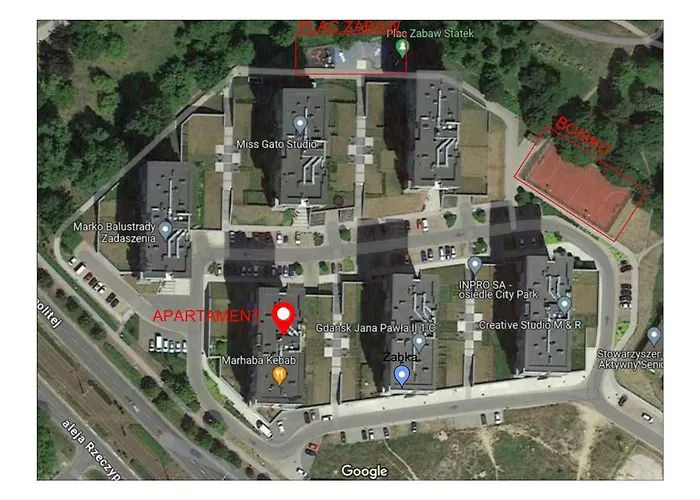 Apartament City Park Апартаменты Гданьск